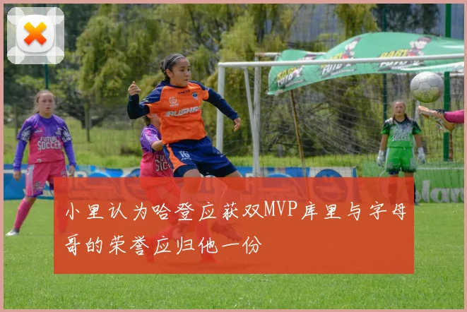 小里认为哈登应获双MVP库里与字母哥的荣誉应归他一份