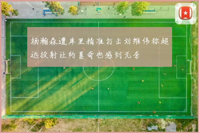杨瀚森遭库里精准打击刘维伟称超远投射让约基奇也感到无奈